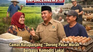 Camat Kutapanjang Dorong Pasar Murah Berbasis Komoditi Lokal